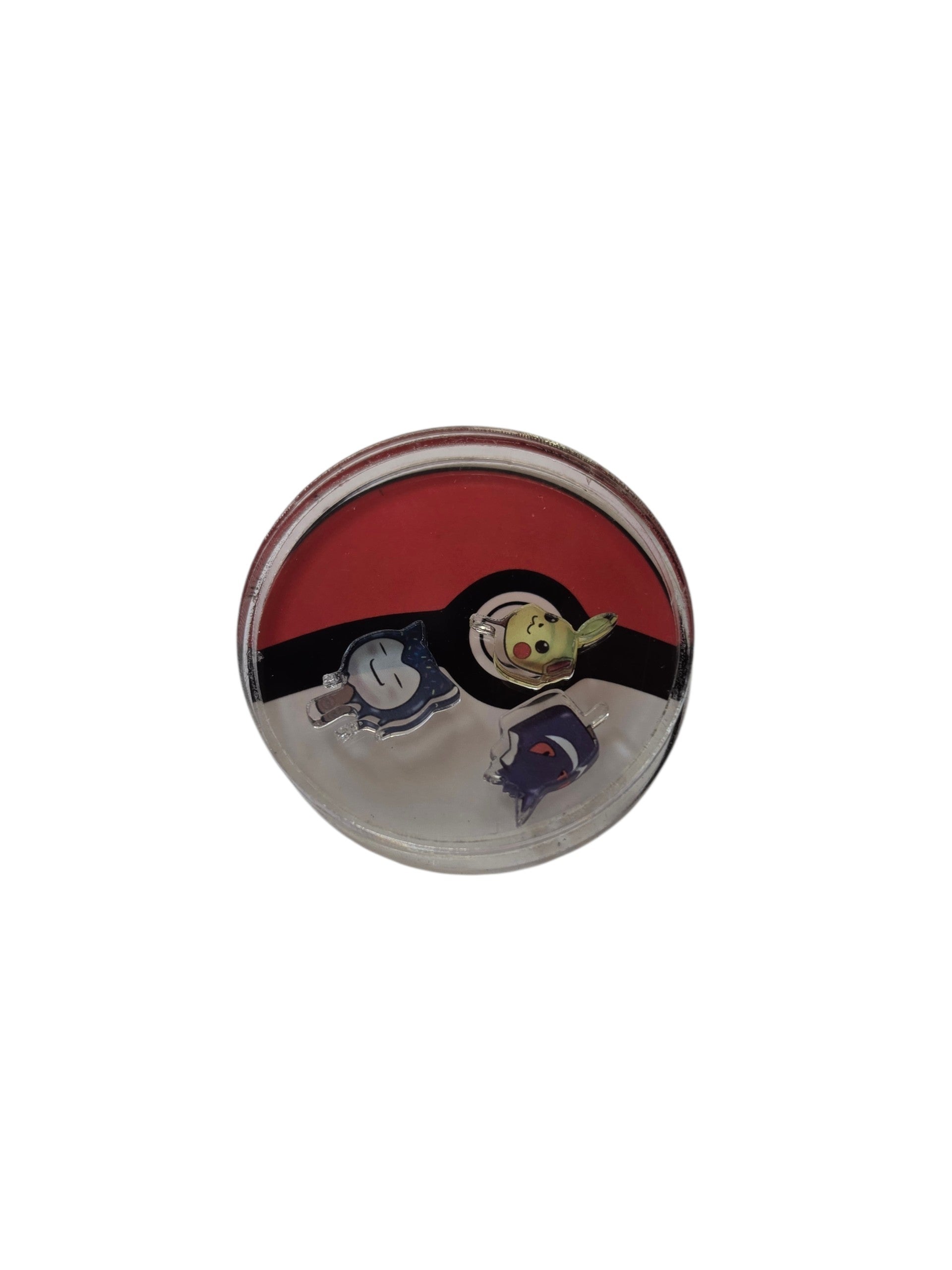 (SET) Magnetic Interchangeable Shaker Charm Badge Reel