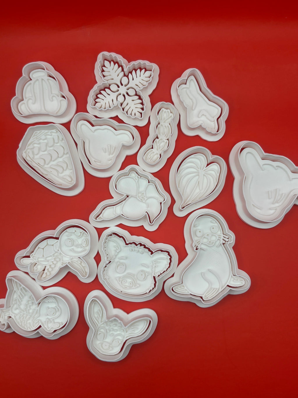 Impression cookie/clay cutters