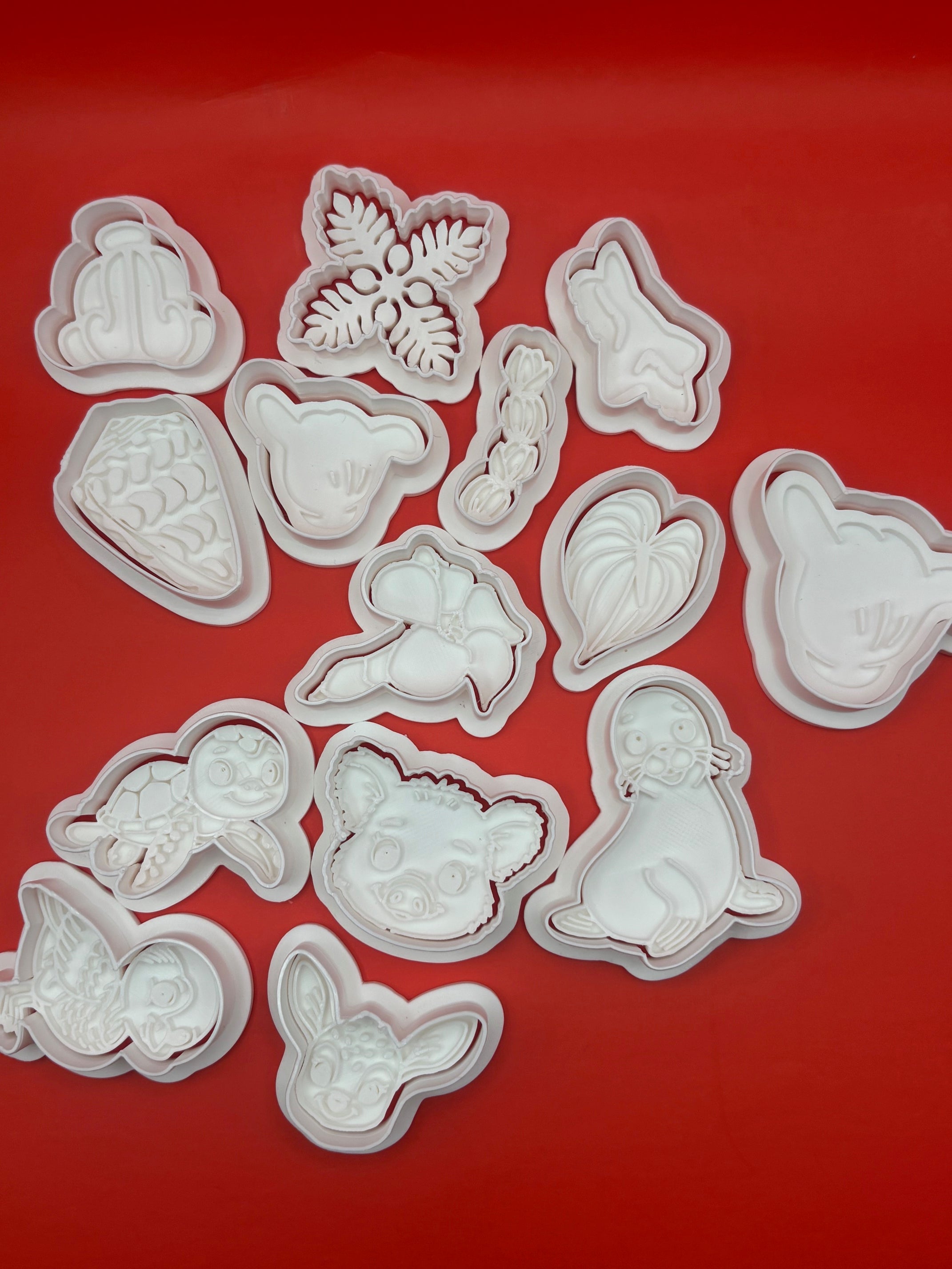 Impression cookie/clay cutters