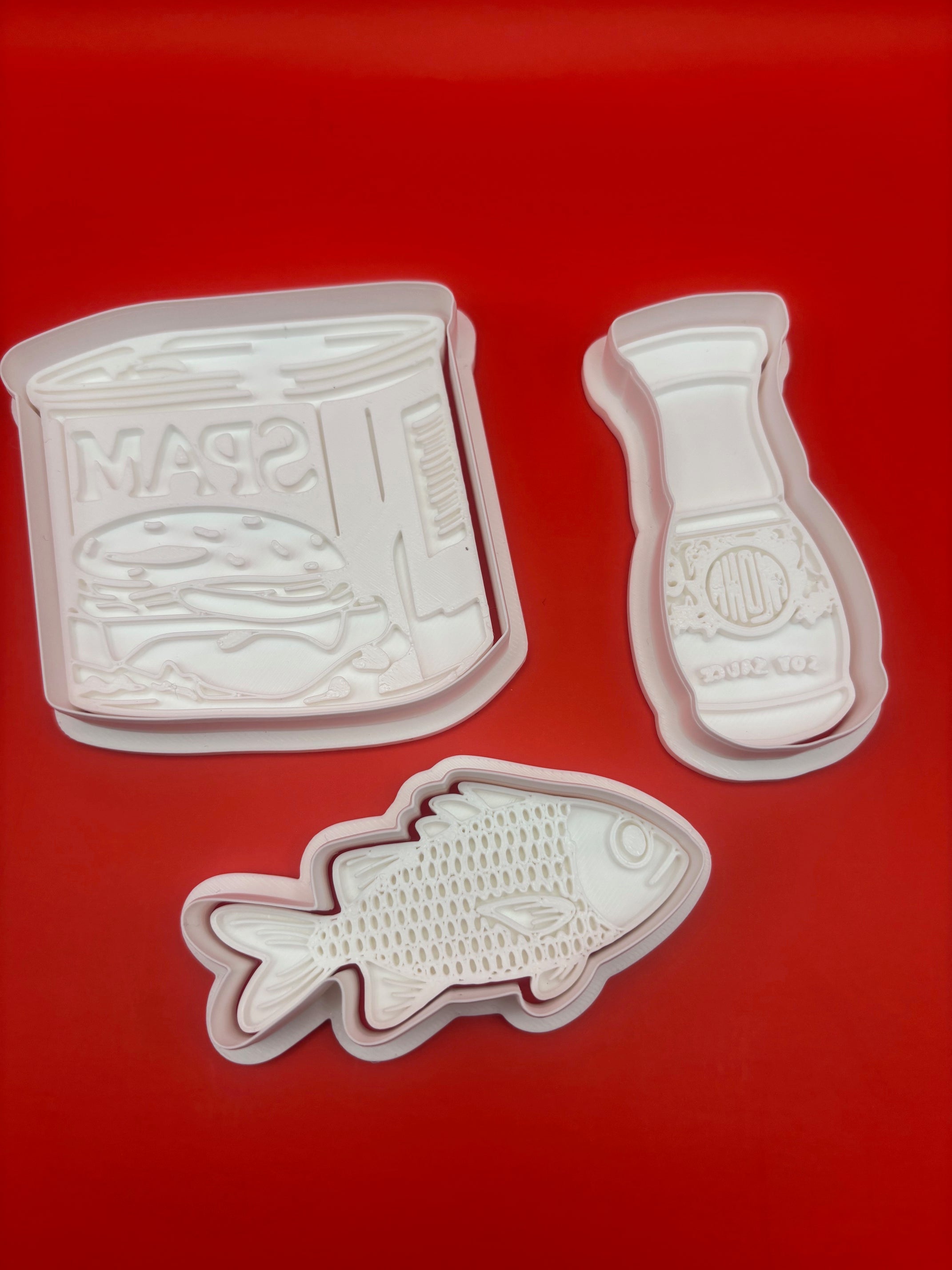 Impression cookie/clay cutters